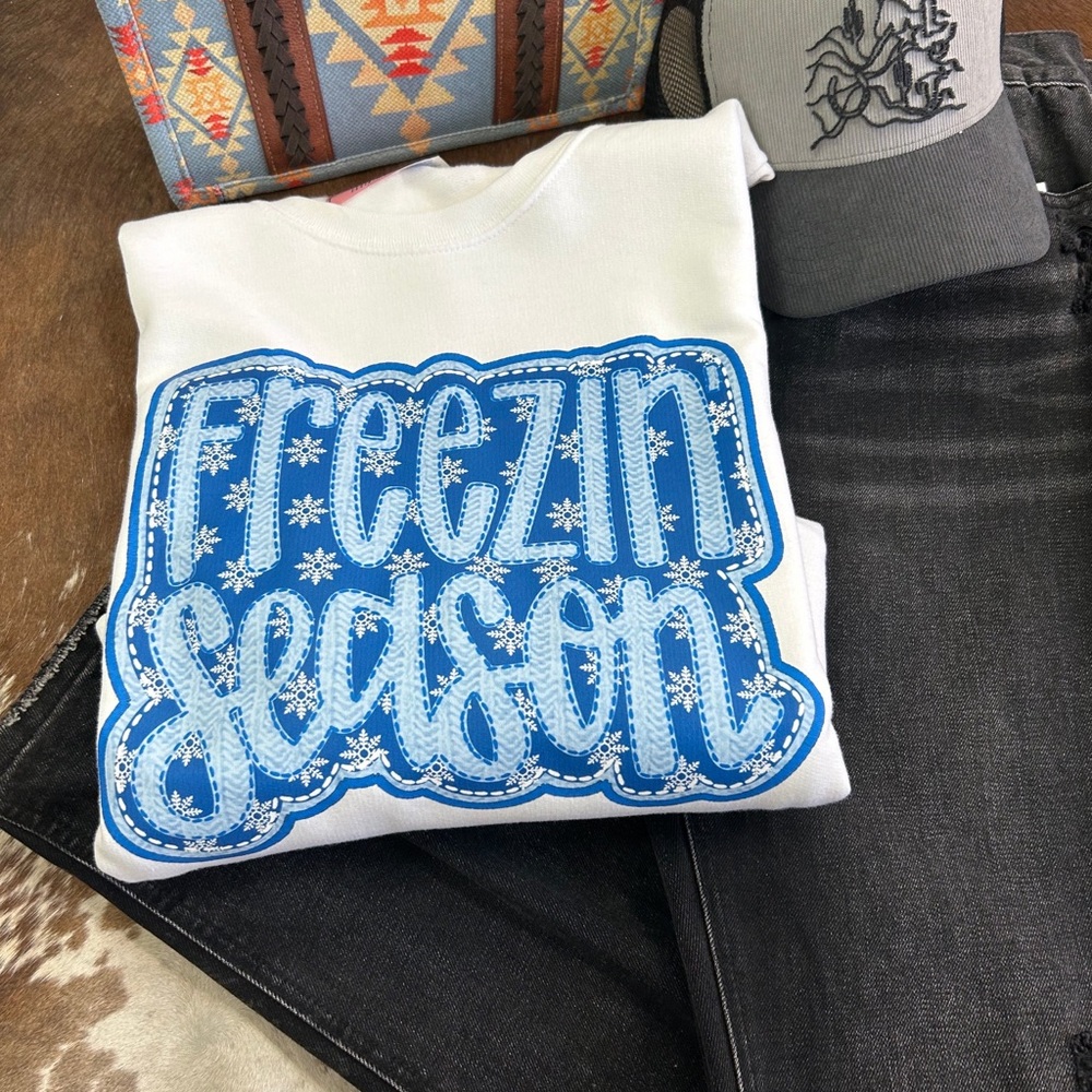 Freezin Season Graphic Sweatshirt